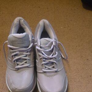New Balance Light Gray Athletic Shoes